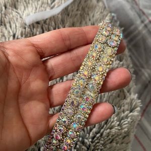 New Never Worn Prom Dress Jeweled Sash